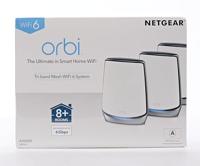 Netgear Orbi WiFi 6-systeem (RBK853) AX6000 mesh router - thumbnail