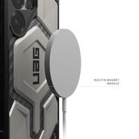 Urban Armor Gear Monarch Pro Outdoor telefoonhoes Samsung Galaxy S25 Ultra Titaan Inductieve lading, Stootbestendig - thumbnail