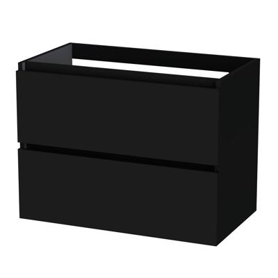 Wastafelonderkast Tiger Loft 80 cm Mat Zwart
