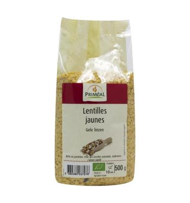 Primeal Linzen Geel Bio (500g) Primeal Linzen Geel Bio (500g)