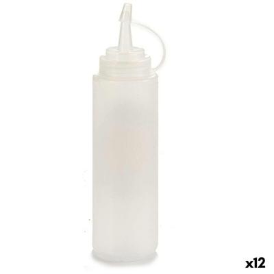 Sauskom Transparant Plastic 200 ml (12 Stuks)