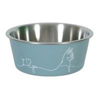 Zolux love voerbak kat blauw - thumbnail