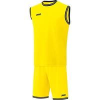 JAKO 4150 Shirt Center 2.0 - Citroen/Zwart - XXS - thumbnail