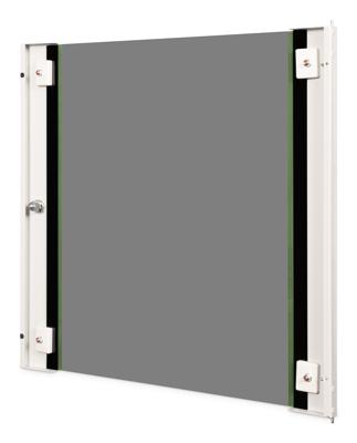 Digitus DN-19 D-12-U 19 inch Doorkijkdeur voor patchkast 12 HE Grijs Digitus DN-19 D-12-U 19 inch Doorkijkdeur voor patchkast 12 HE Grijs