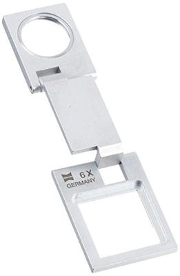 Eschenbach 1258 Dradenteller Vergrotingsfactor: 6 x Lensgrootte: (Ø) 22.6 mm Zilver