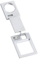 Eschenbach 1258 Dradenteller Vergrotingsfactor: 6 x Lensgrootte: (Ø) 22.6 mm Zilver - thumbnail