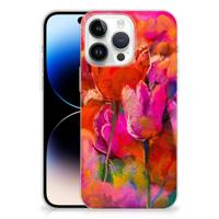 Smartphone hoesje iPhone 14 Pro Max Tulips - thumbnail