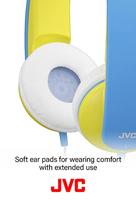 JVC HA-KD5-V-E On Ear koptelefoon Kabel Lila, Groen Volumebegrenzing, Lichtgewicht Kinderen - thumbnail