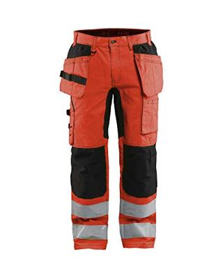 Blåkläder Werkbroek met stretch High-Vis 15521811 | High-Vis Rood/Zwart | Maat 58 - 7330509663790 Blåkläder Werkbroek met stretch High-Vis 15521811 | High-Vis Rood/Zwart | Maat 58 - 7330509663790