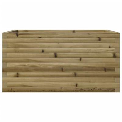 VidaXL Plantenbak 90x60x46 cm geïmpregneerd grenenhout