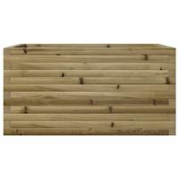 Plantenbak 90x60x46 cm geïmpregneerd grenenhout - thumbnail