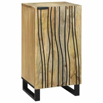 Dressoir Bruin 40 x 33 x 75 cm massief mangohout