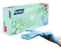 Handschoen hynex nitril bio xl blauw 3.5gr 100st - thumbnail