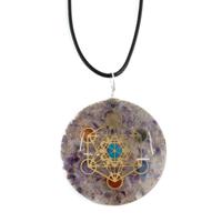 Orgonite Hanger Metatron Chakra Fluoriet - thumbnail