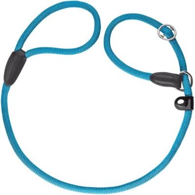 Hunter retrieverlijn met stop freestyle turquoise