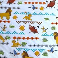 Disney The Lion King Dekbedovertrek Timon en Pumba - 140 x 200 cm - thumbnail