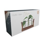 Houten Stekjesvaas - 3 Glaasjes - thumbnail