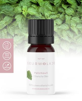 Etherische Olie Patchouli -   - 5 en 10 ml Geurwolkje