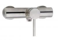 Cadans douchemengkraan geborsteld staal - thumbnail