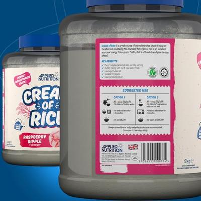 Applied Nutrition Cream of Rice Raspberry Ripple (2000 g)