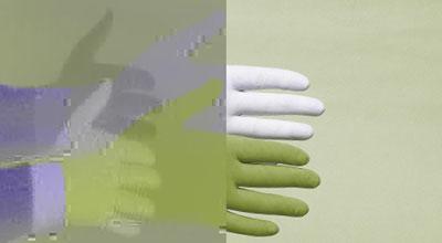 CMT Handschoenen Latex Gepoederd Naturel