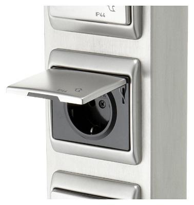 Albert Staande buitenstopcontactPlugpole 3 voudig - 692107