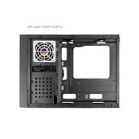 ATX/mATX Semi-toren BehuizingTooQ TQC-3008U3C Zwart - thumbnail