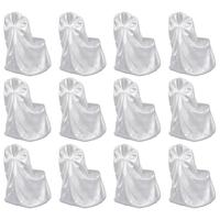 Stoelhoes voor bruiloft 12 st wit - thumbnail
