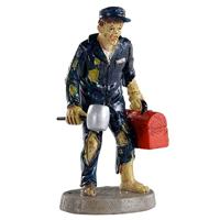 Lemax zombie mechanic halloween figuur Spooky Town 2020 - thumbnail