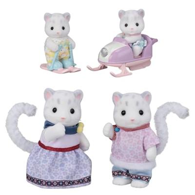 Sylvanian Families 5814 - familie sneeuw luipaard Sylvanian Families 5814 - familie sneeuw luipaard