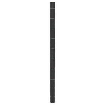 VidaXL Worteldoek 2x25 m polypropeen zwart - thumbnail