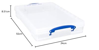 Really Useful Box opbergdoos 10 liter, transparant Really Useful Box opbergdoos 10 liter, transparant