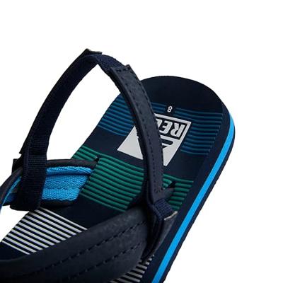 REEF Little Ahi Slipper Kinderen Deep Sea Stripes 11T