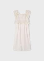 Mayoral Zomer jumpsuit meisjes - bone wit - thumbnail