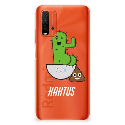 Xiaomi Poco M3 Telefoonhoesje met Naam Cactus Poo