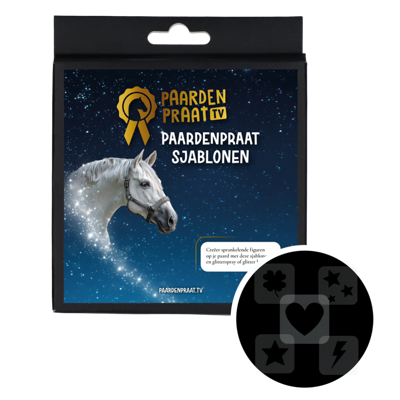 Paardenpraat Sjablonen 5 stuk