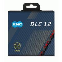 KMC DLC12 Ketting 12-speed 126-schakels - Rood - thumbnail