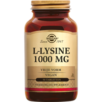 Solgar L-Lysine 1000 mg Tabletten - thumbnail
