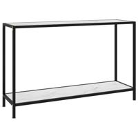 Wandtafel 120x35x75 cm gehard glas wit - thumbnail