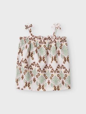 Name it zomer top S/S meisjes - roze - Nkfhamsa