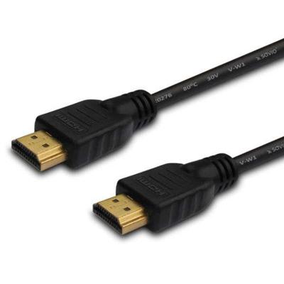 Savio HDMI (M) kabel 20m, zwart, gouden aansluitingen, v1.4 hoge snelheid, ethernet/3D CL-75