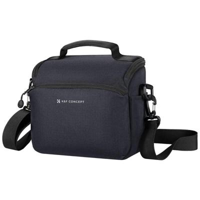 K&F Concept camera sling bag blauw - compacte schoudertas voor fotografie