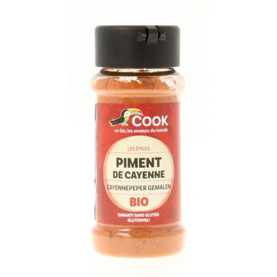 Cook Cayennepeper gemalen bio 40 Gram