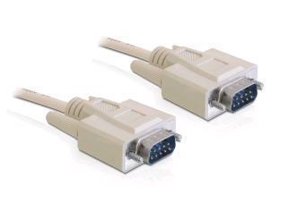 DeLOCK Serial RS-232 Sub-D9 male > RS-232 Sub-D9 male, 2m kabel
