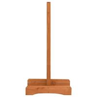 Tuinlatwerk 120x60 cm massief vurenhout oranje - thumbnail