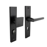 Intersteel Voordeurbeslag PC 72mmVurano kerntrekbeveiliging zwart - 0023.379436 - thumbnail