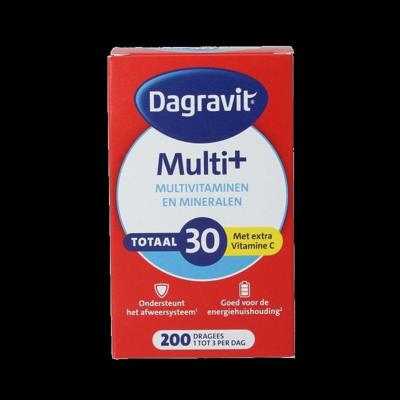 Dagravit Totaal 30 Multivitaminen en Mineralen Dragees