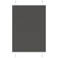 Pliss rolgordijn 90x150 cm stofbreedte 89,4 cm polyester zwart - thumbnail