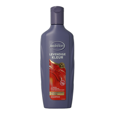 Andrelon Shampoo levendige kleur 300 Milliliter Andrelon Shampoo levendige kleur 300 Milliliter