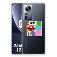 Xiaomi 12 Pro | Sillicone Back Cover | Popart Princess - thumbnail